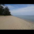 Menschenleerer Strand